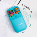 Arizone Wireless Mouse 2.4GHz with Adjustable DPI and Type-C Charging – Ergonomic Cordless Mouse with USB Receiver for Laptop and PC