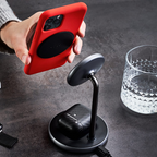 MAGNETIC WIRELESS CHARGING  STAND WITH USB-C CABLE