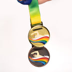 MEDALS WITH ENGRAVING PERSONALIZED LOGO