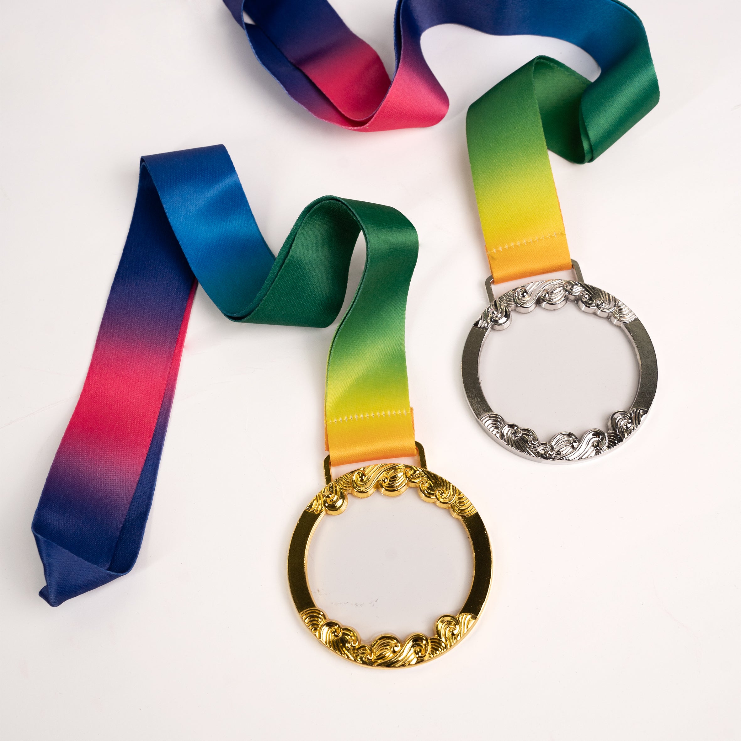 AWARD MEDALS WITH RIBBON