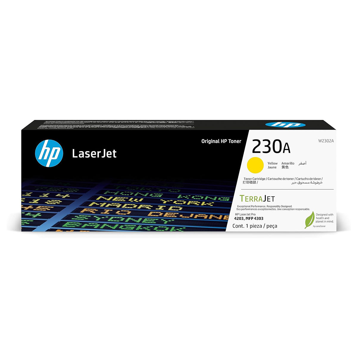 HP 230A LaserJet Toner Cartridge   For HP LaserJet Pro 4203 & MFP 4303