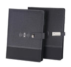 PORTABLE CUSTOM WIRELESS POWER BANK NOTEBOOK USB  FLASH DRIVE AND LED LOGO