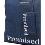 DENIM VERTICAL BAG + SACHET