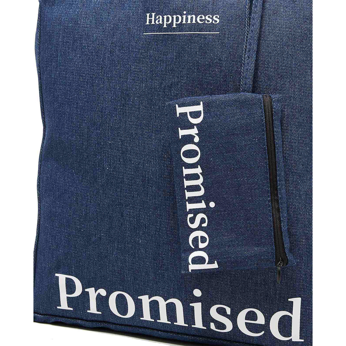 DENIM VERTICAL BAG + SACHET