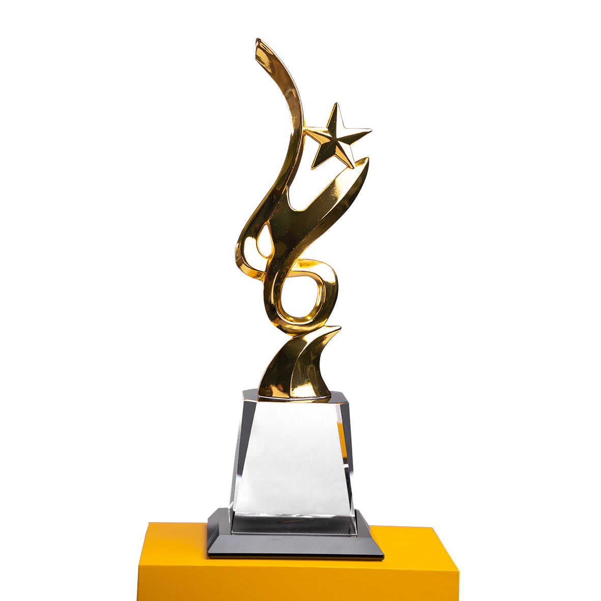 High-end Metal Five-pointed Star Trophy Main image