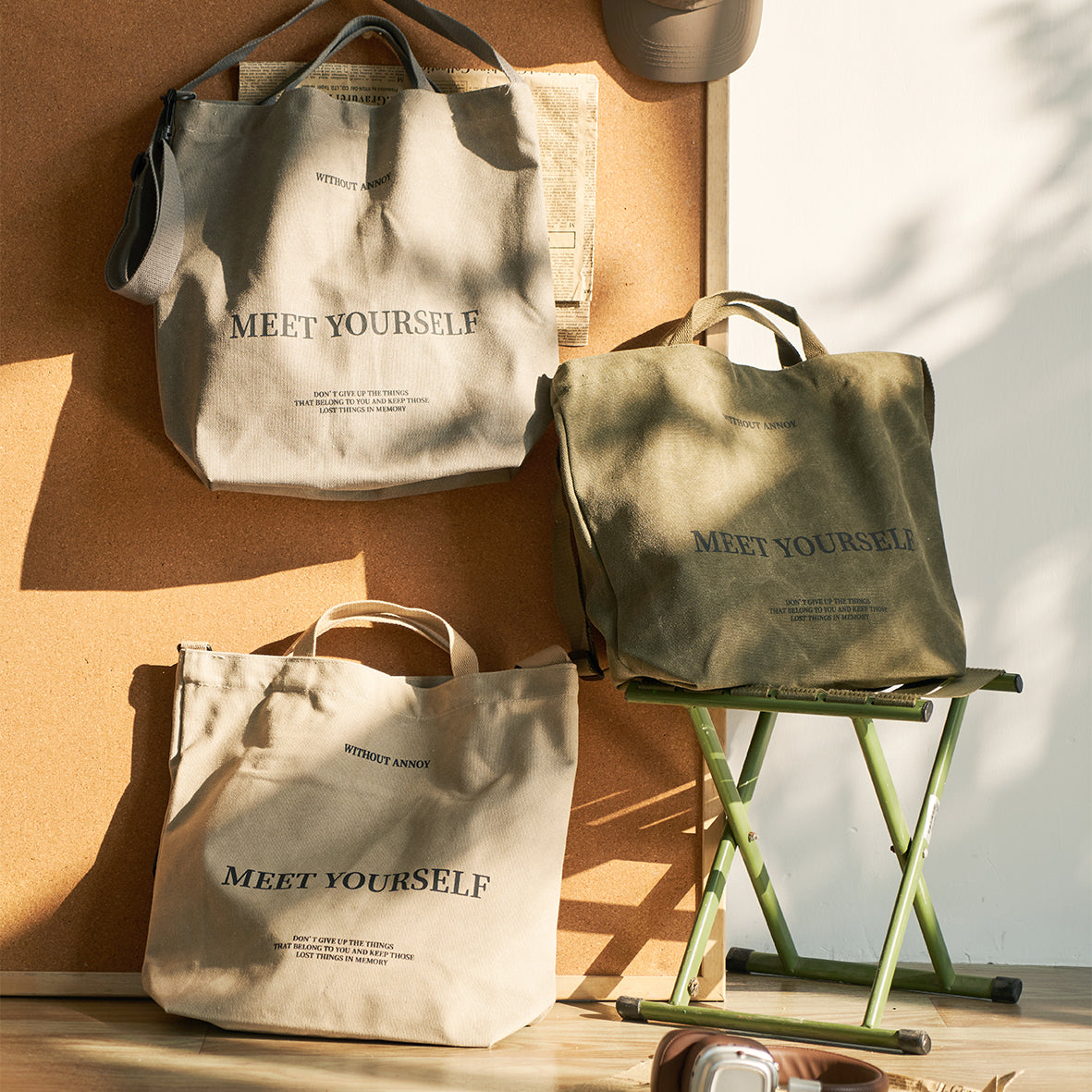 Canvas Bag - 16 SECURITY BAG - 3 COLORS