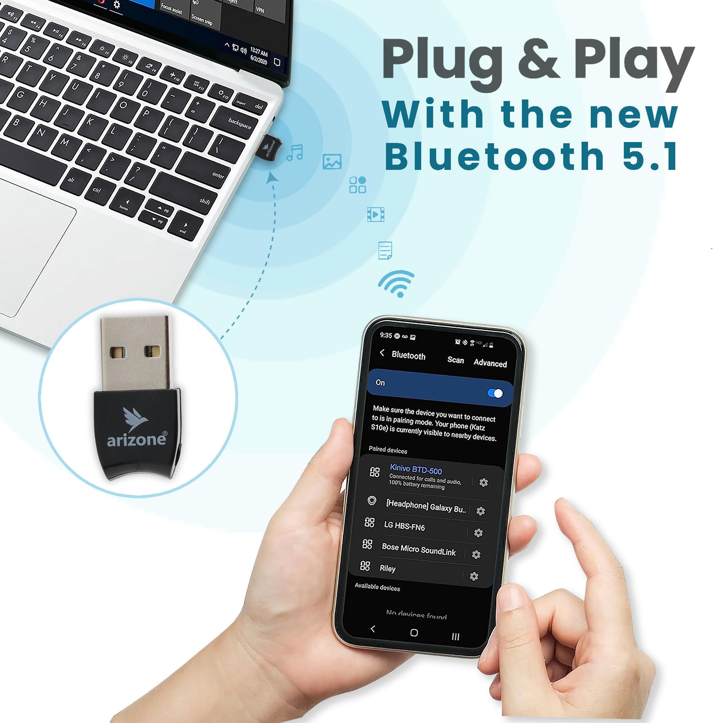 دونجل أريزون BT 5.1