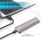 حاوية أريزوني SSD M.2 NVME+NGFF