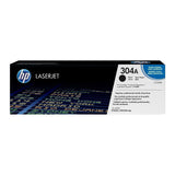 HP 304A Black Original LaserJet Toner Cartridge (CC530A)