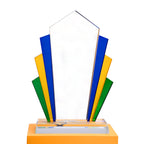 Color Blank Crystal Trophy