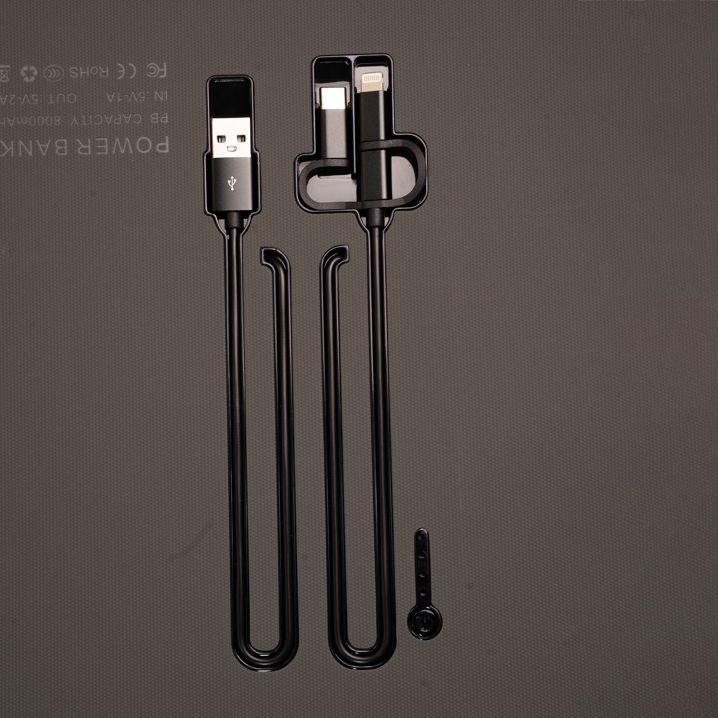 CUSTOMIZED A6 NOTEBOOK WITH CELL PHONE POWERBANKS