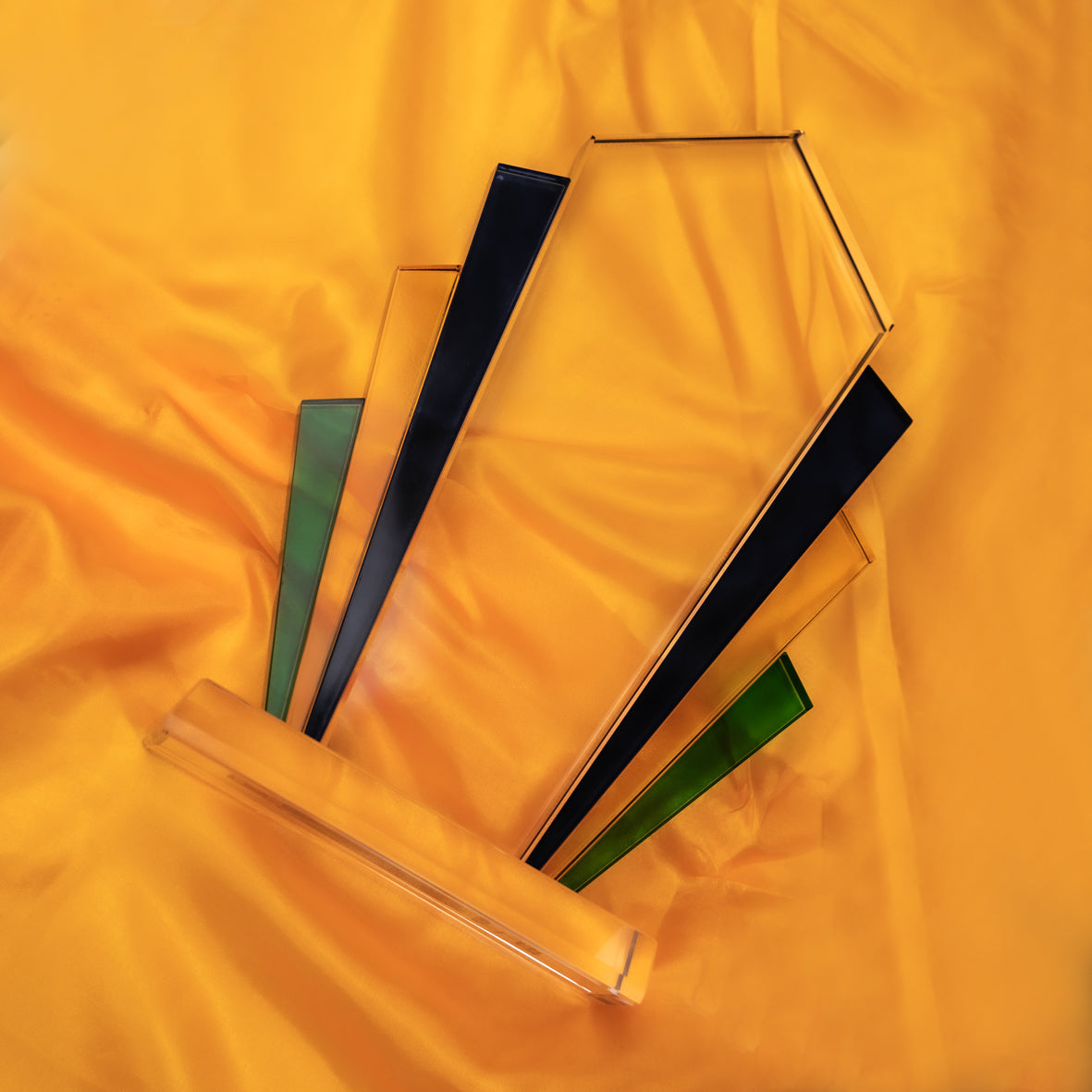 Color Blank Crystal Trophy