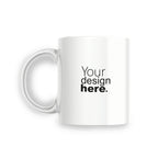 CERAMIC WHITE COFFEE CUP