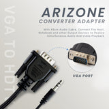 ARIZONE CONVERTER ADAPTER VGA TO HDTV