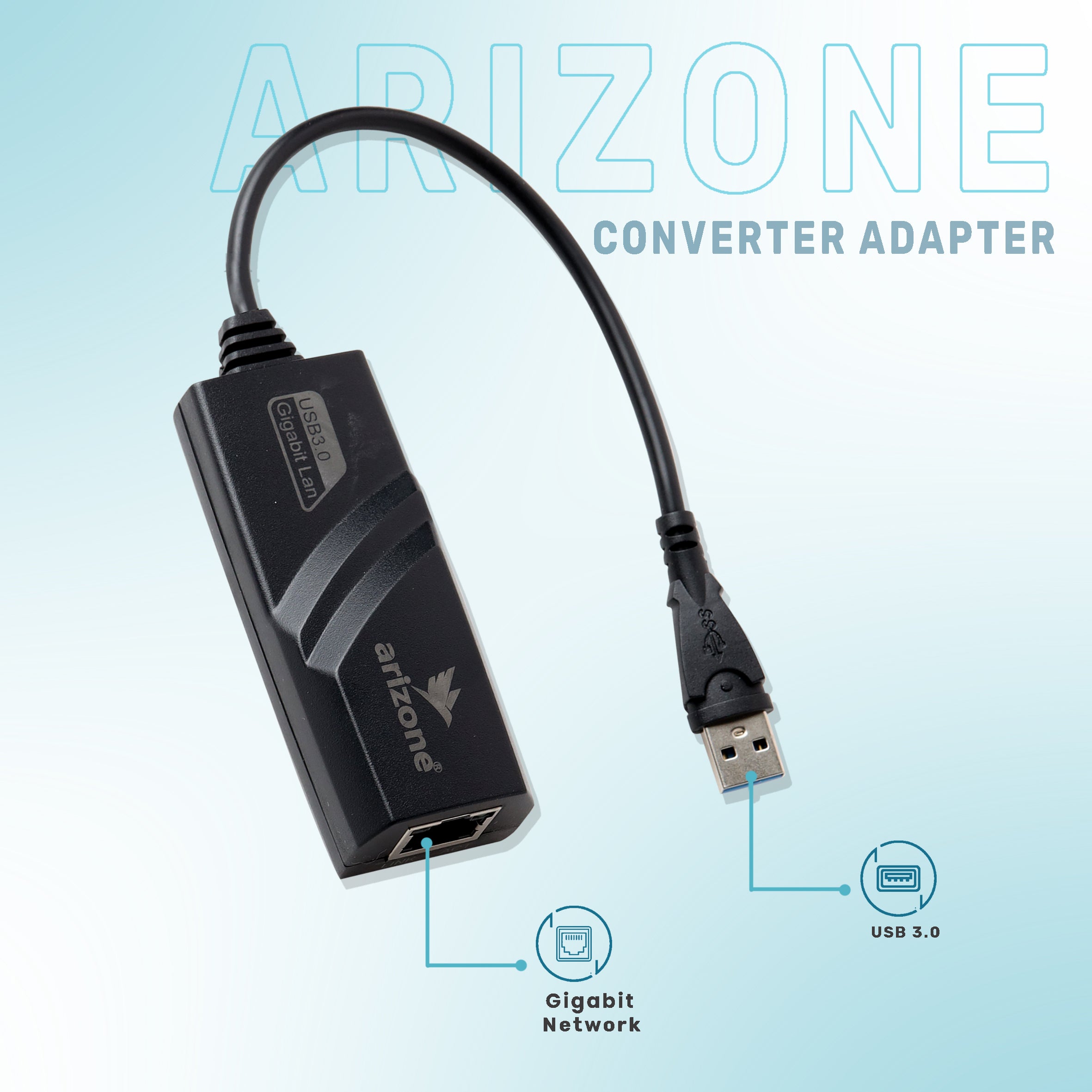محول أريزون USB3.0 إلى بطاقة شبكة جيجابت