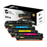 4 Pack UP Toner Compatible Toner Cartridge Compatible for HP Color LaserJet Pro M252dn 252n MFP M277dw, MFP M277n, MFP M277c6, MFP M274n (Black ,Cyan,Yellow, Magenta)