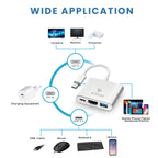 محول أريزون من النوع C إلى HDTV+USB3.0+PD