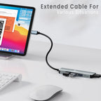 موزع USB Arizone® XL-5012 (مجموعة 4 منافذ) 3*USB 2.0/1*TF