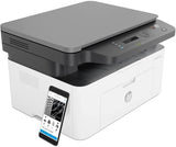 HP Laser MFP 135w - Print, copy, scan - Up to 20 Page Per Minute - White [4ZB83A]