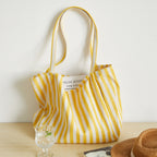 STRIPPED TOTE BAG - 4 COLORS