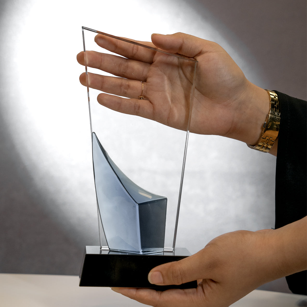 Glass Trophy Corporate Events Souvenirs Award