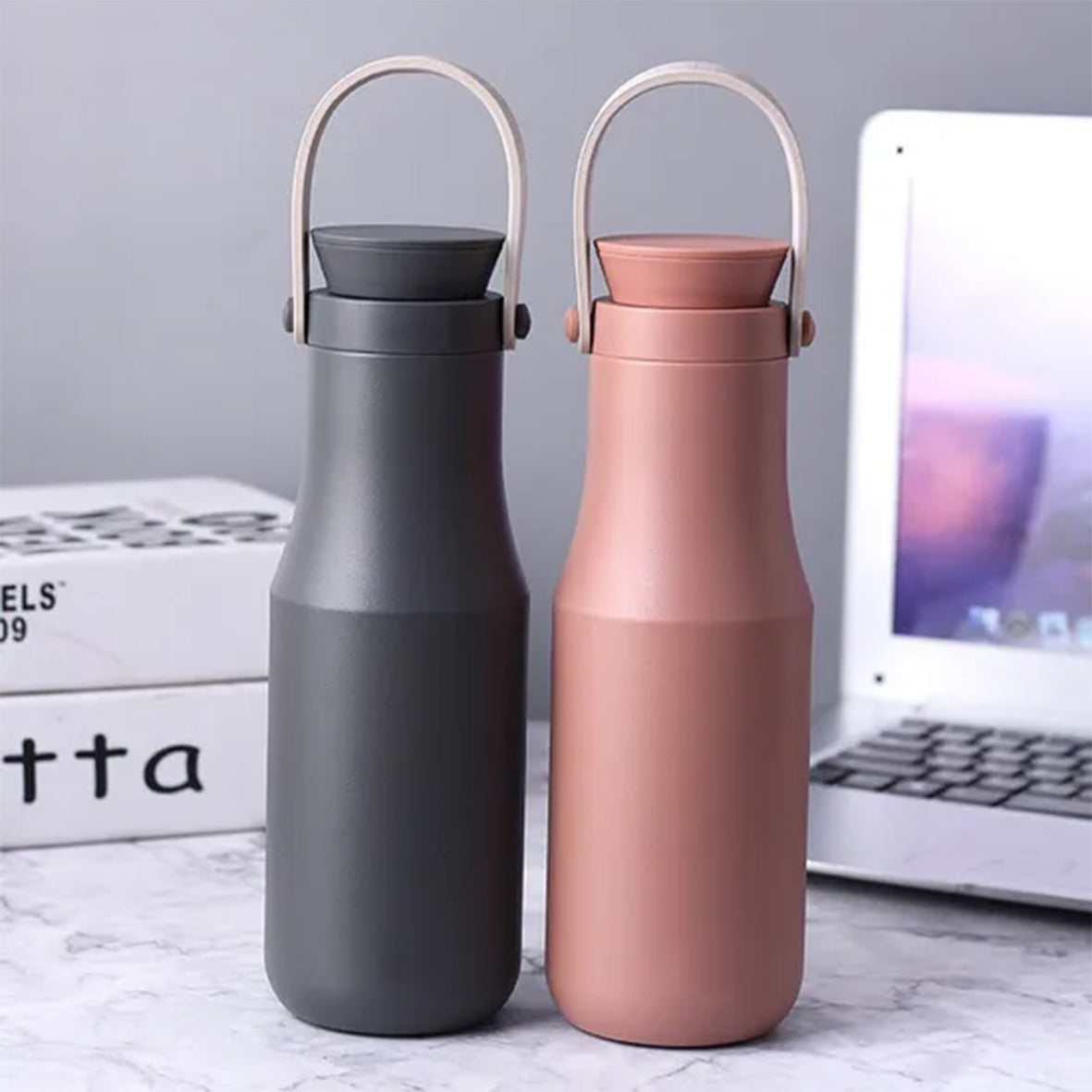 STAINLESS STEEL METRO DOUBLE TUMBLER BOTTLE