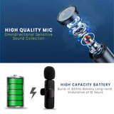 Arizone® Wireless Microphone, Dual Portable Handheld Dynamic Karaoke Mic with Rechargeable Receiver, Cordless Karaoke System for PA System, Speaker, Amplifier, Family Party, Singing, Meeting