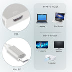 محول أريزونا من النوع C إلى HDTV