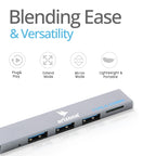 موزع USB Arizone® XL-5012 (مجموعة 4 منافذ) 3*USB 2.0/1*TF