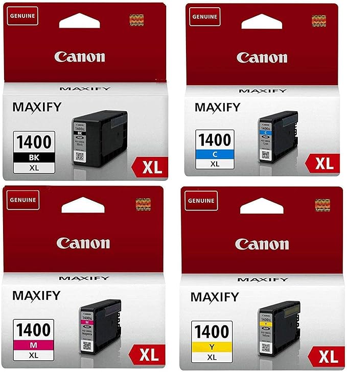 Canon 1400XL Ink Cartridge 4 Color Set Main image