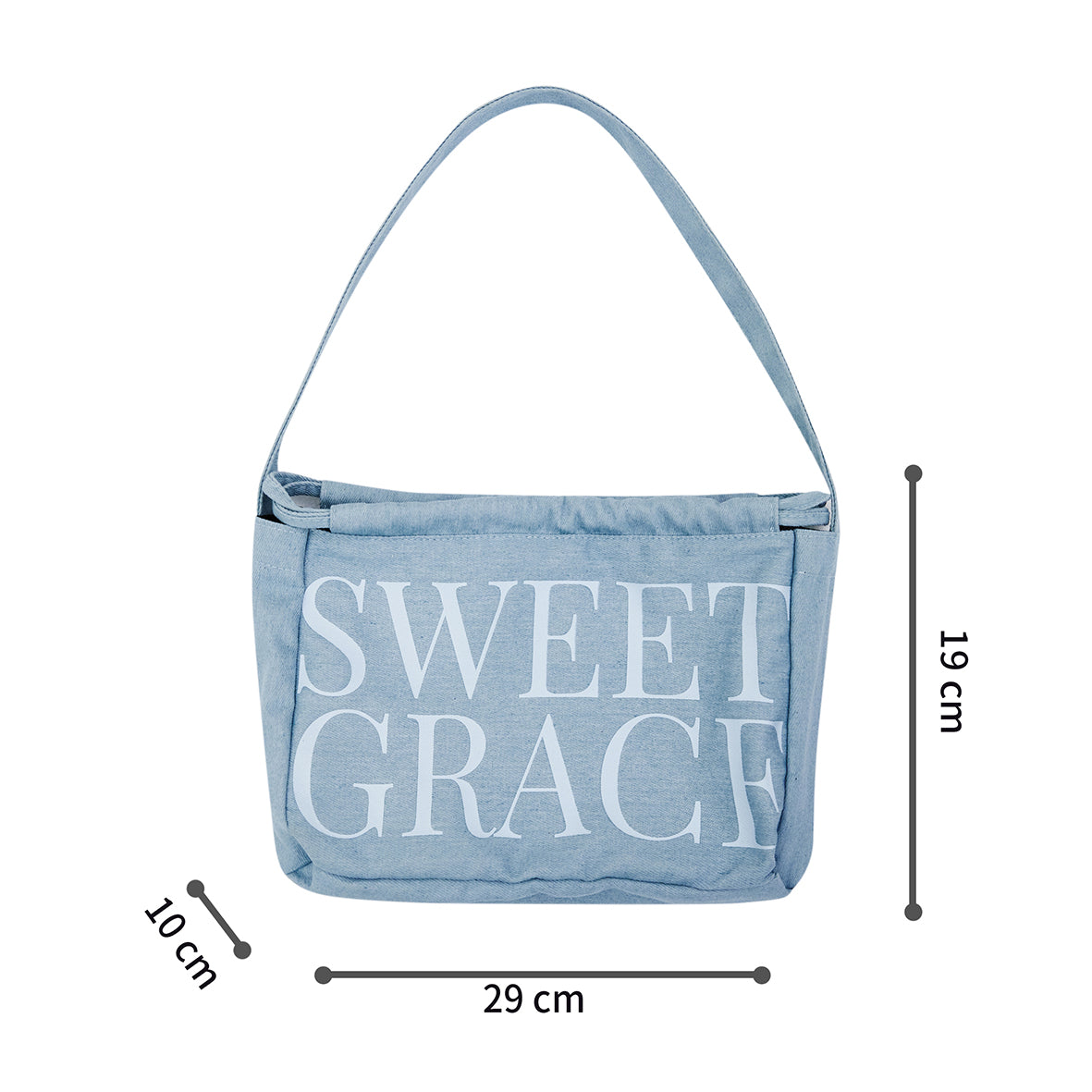 DENIM DRAWSRING POCKETS