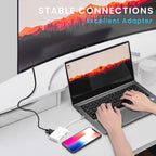 ARIZONE CONVERTER ADAPTER TYPE-C TO HDTV+VGA+DVI+USB