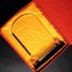 Crystal Glass Award Black Base Glass Shield