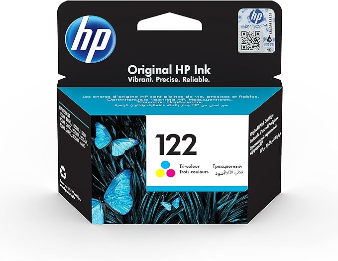 Hp 122 Tri-Color Original Ink Cartridge, Ch562Hk