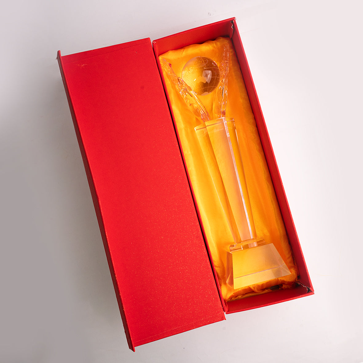 Crystal trophy - sports shooting designs