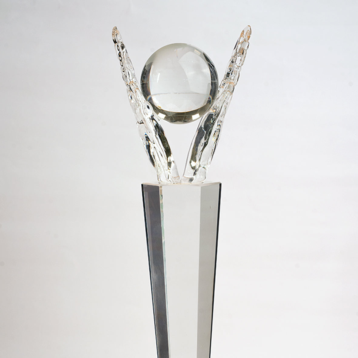 Crystal trophy - sports shooting designs