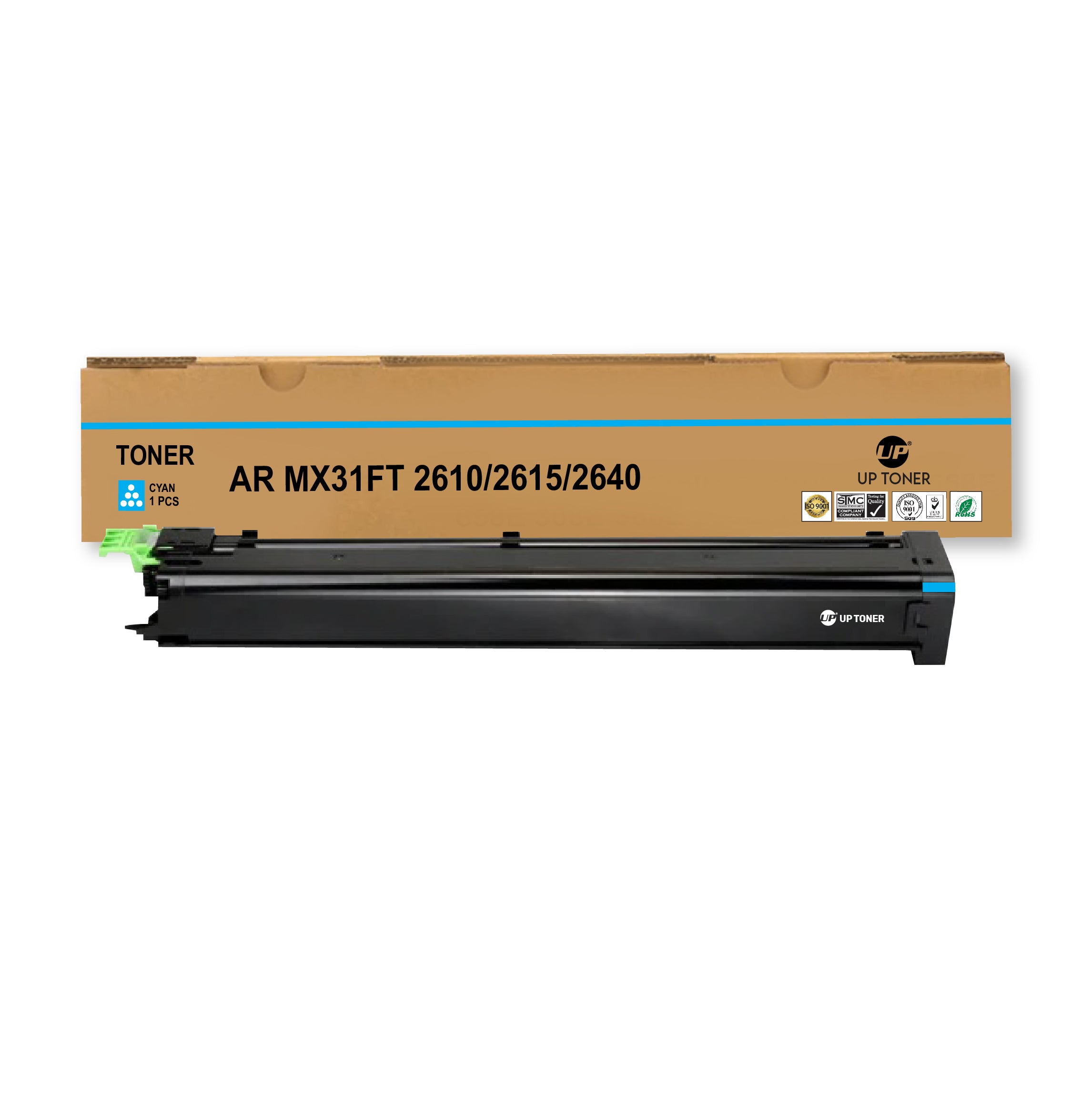 UP Compatible Toner Cartridge for AR MX31FT 2610/2615/2640 (CYAN) Main image