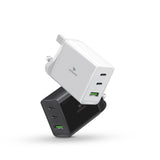 Arizone R-16 Fast Charger | 45W 1 USB + 2 Type-C | Single & Triple Port Charging