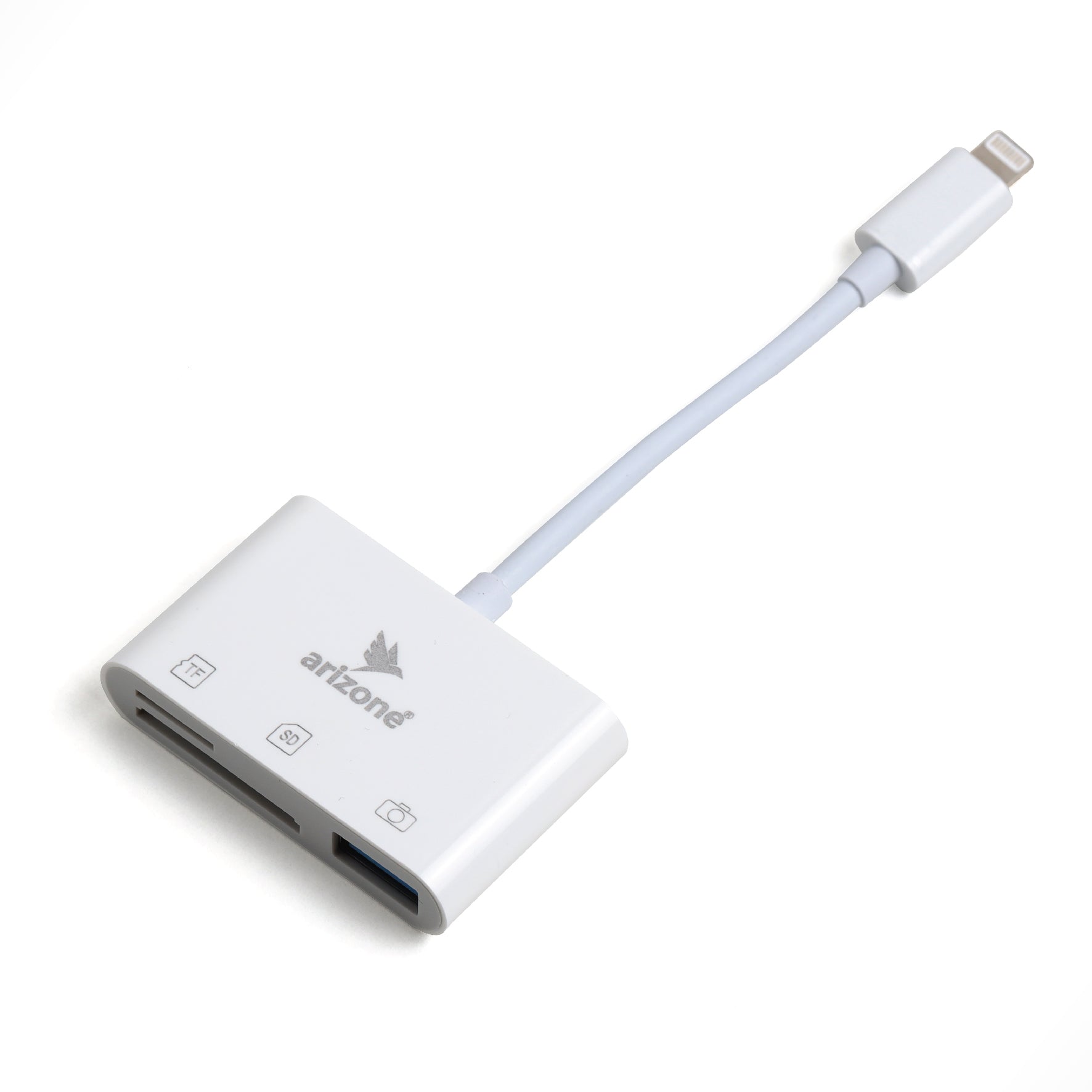 موزع USB من ARIZONE XL-5018 (مجموعة من 3 منافذ) 1*USB 3.0/1*SD/1*TF