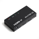 مقسم HDMI ثلاثي الأبعاد ARIZONE® 1X2 مدخل HDMI واحد إلى مخرجين HDMI