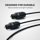 UP CABLE AUDIO OPTICAL 2M BLK