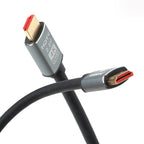 كابل Arizone HDMI 4K 19+1 1.5M BOX BLK 4K 1.5M عالي السرعة 18Gbps 4K@60Hz Ultra HDR 3D 4K HDMI إلى HDMI كابل فيديو مضفر متوافق مع MacBook Pro Playstation PS5/4 Switch TV Xbox Projector Laptop PC