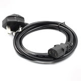 UP Desktop Power Cable 1.5M BLK Desktop Power Cable - Reliable Pure Copper Wire for Computers, TVs, Monitors, and More