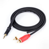 UP CABLE AUDIO 2*1 1.5M BLK