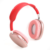 UP P9 Bluetooth Wireless Headset Over-Ear Headphone With Mic (Red)