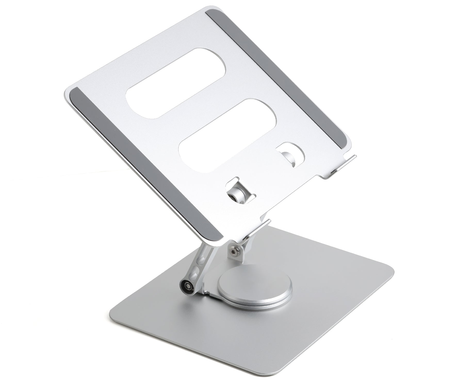 Arizone® Laptop Stand, Portable Adjustable Aluminium Laptop Riser Holder for Desk