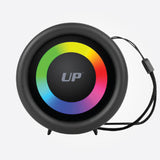 UP Mini Bluetooth 5.0 Wireless Speaker | RGB LED Light Music Player | Built-in Microphone for Handsfree Phone Call | TF Card Slot and 3.5mm Aux