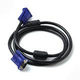 ARIZONE VGA Cable 1.5M 3+6 BLK Computer PC Laptop to Monitor Screen Projector with VGA Plug Port