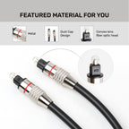 ARIZONE CABLE AUDIO OPTICAL 3M BLK