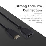 ARIZONE CABLE HDMI M/F 30CM BLK